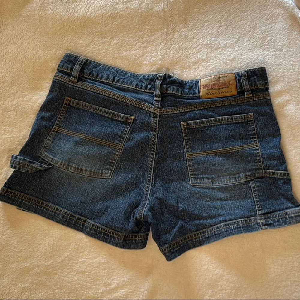 UNIONBAY Blue Jean Shorts Classic Carpenter Denim Style - Picture 2 of 6